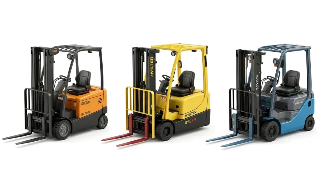 Xe nâng 3 bánh điện